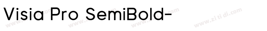 Visia Pro SemiBold字体转换 Visia Pro SemiBold字体转换